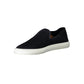 Blue Leather Men Sneaker
