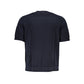 Blue Cotton Men Sweater