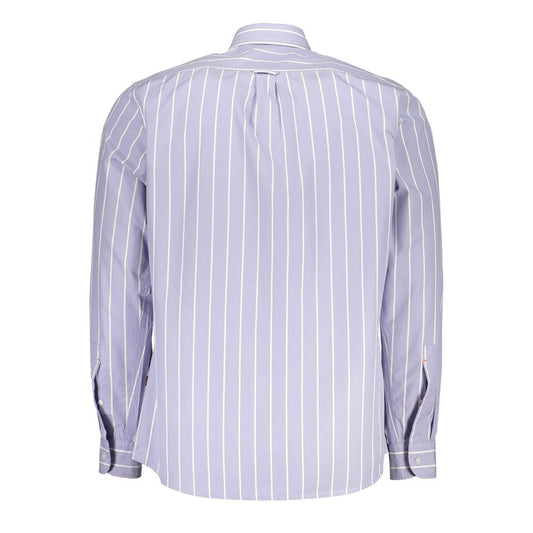 Light Blue Cotton Men Shirt