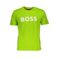 Green Cotton Men TShirt