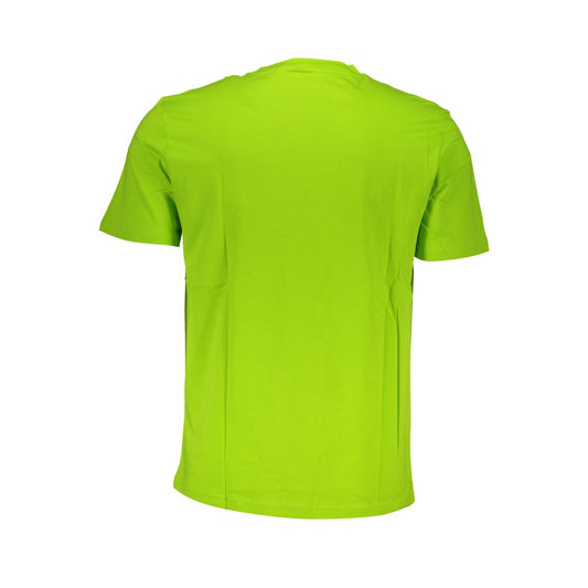 Green Cotton Men TShirt