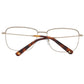 Rose Gold Men Glasses Frame
