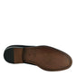 Sophisticated Dark Blue Calf Leather Loafers