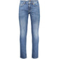 Blue Cotton Men's Slim Jeans