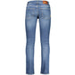 Blue Cotton Men's Slim Jeans