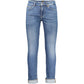 Blue Cotton Men's Slim Jeans