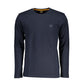 Blue Cotton Men T-Shirt