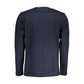 Blue Cotton Men T-Shirt