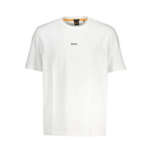White Cotton Men TShirt