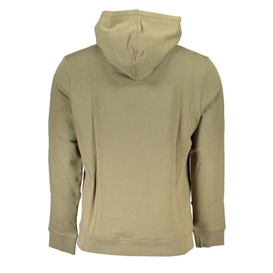 Green Cotton Men Sweater