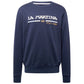 Elegant Cotton Crewneck Sweater with Logo