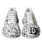 Hand-Painted Daymaster Leather Sneakers
