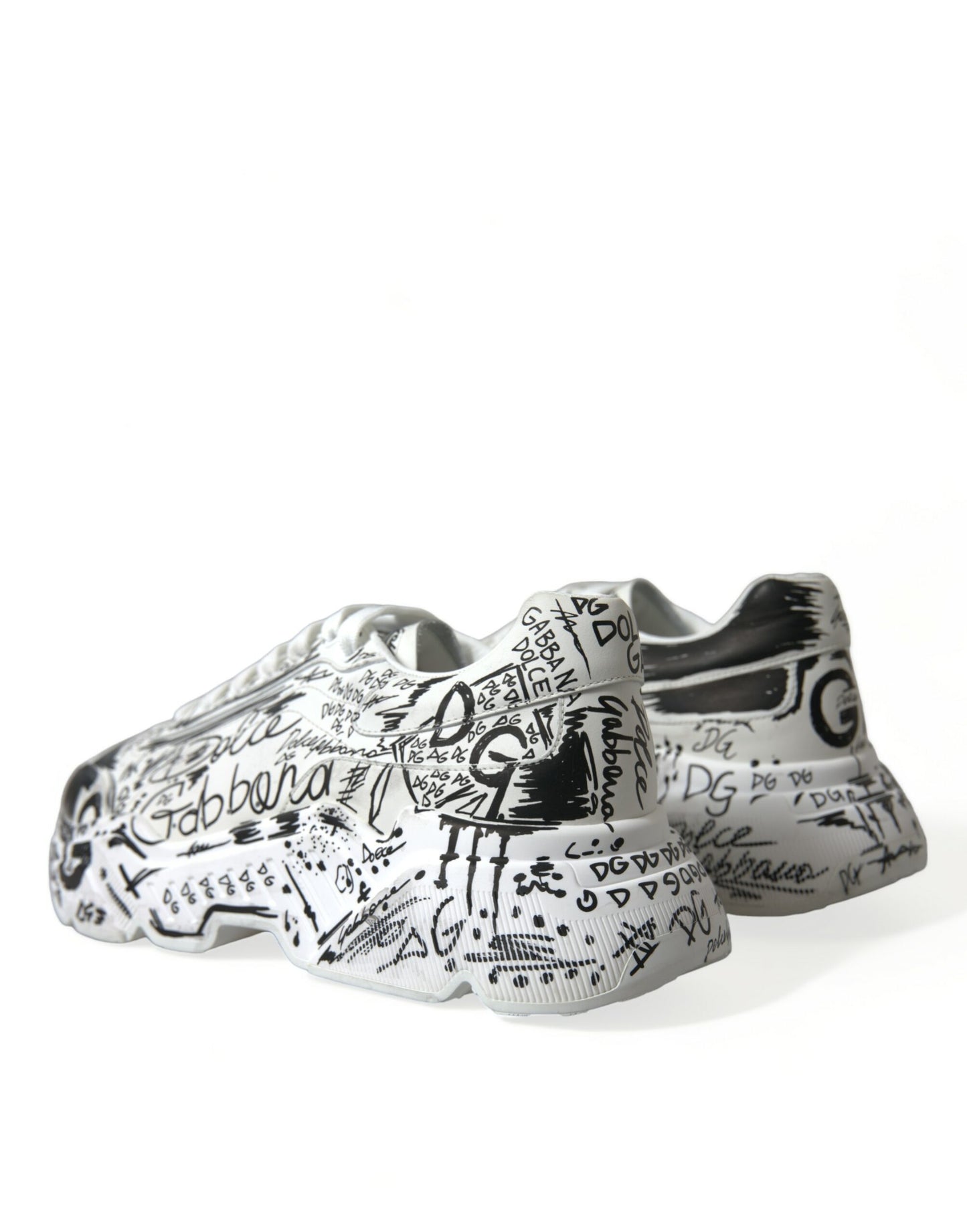 Hand-Painted Daymaster Leather Sneakers