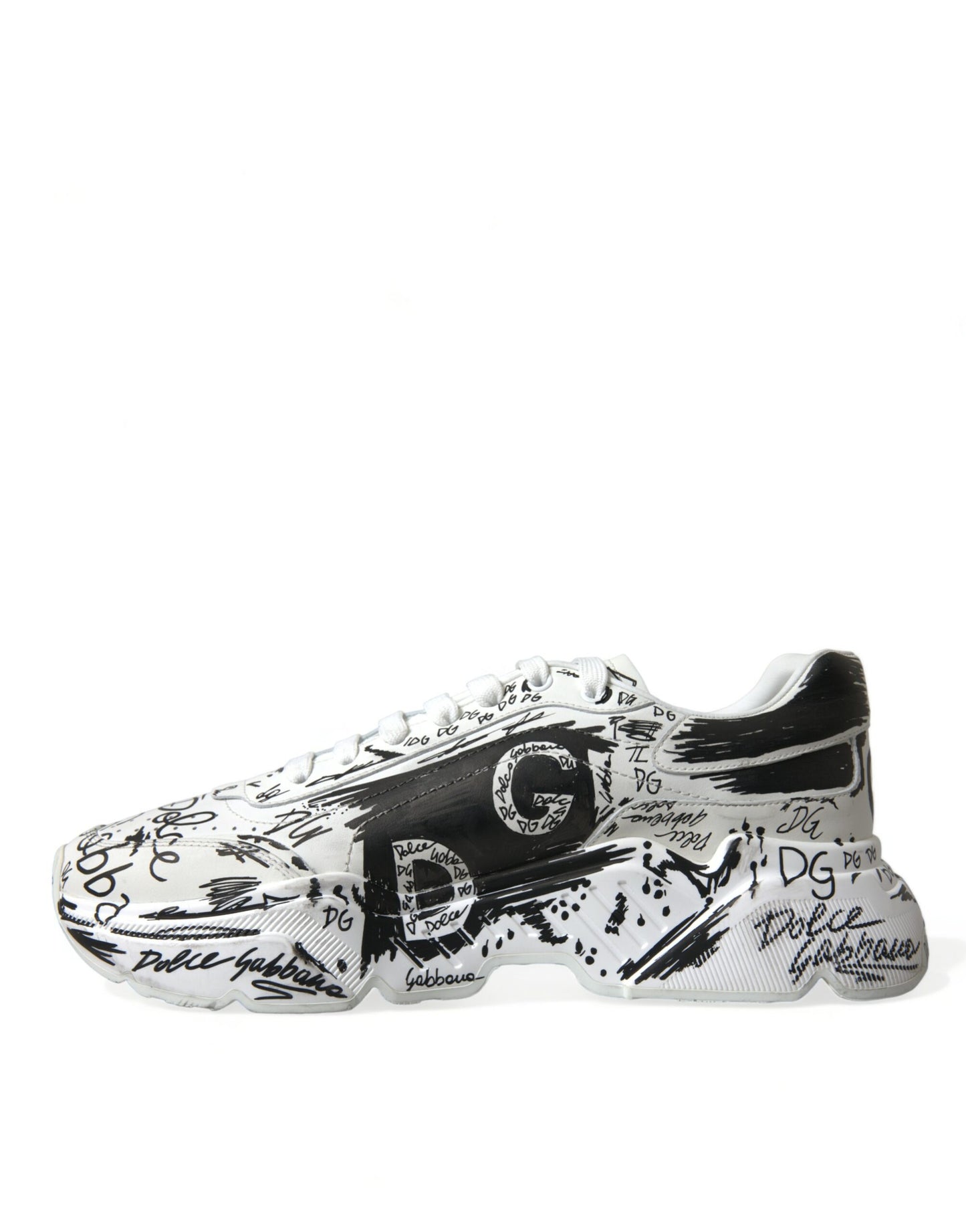 Hand-Painted Daymaster Leather Sneakers