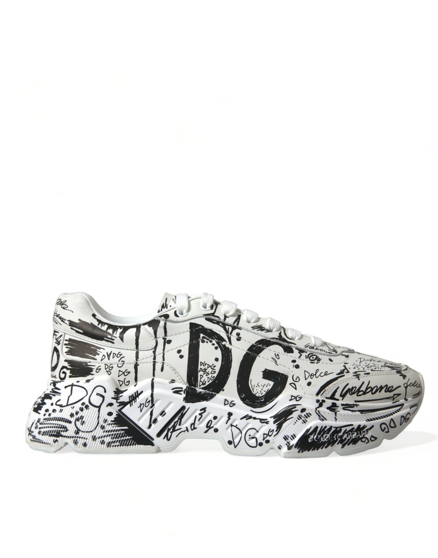 Hand-Painted Daymaster Leather Sneakers