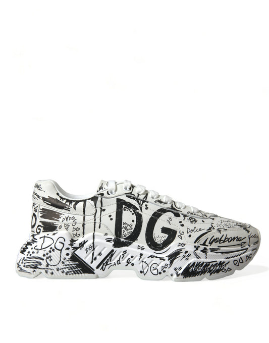 Hand-Painted Daymaster Leather Sneakers