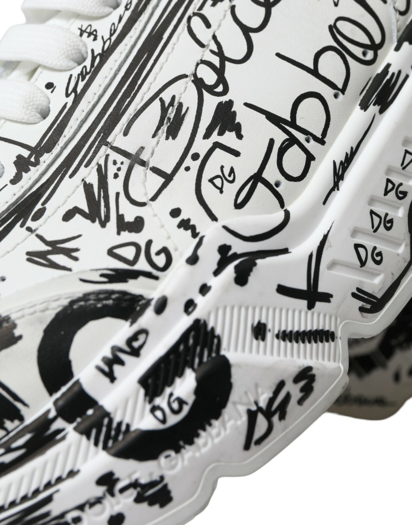 Hand-Painted Daymaster Leather Sneakers