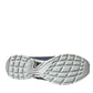 Elegant Blue Leather Low Top Sneakers