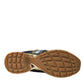 Elegant Low Top Leather Trainers - Black & Gold