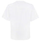 Elegant Over Fit White Cotton Tee