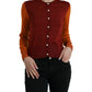 Elegant Silk Cardigan Sweater in Vibrant Tones