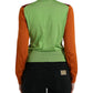 Elegant Silk Cardigan Sweater in Vibrant Tones