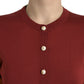 Elegant Silk Cardigan Sweater in Vibrant Tones