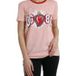 Sacred Heart Cotton Crew Neck Tee