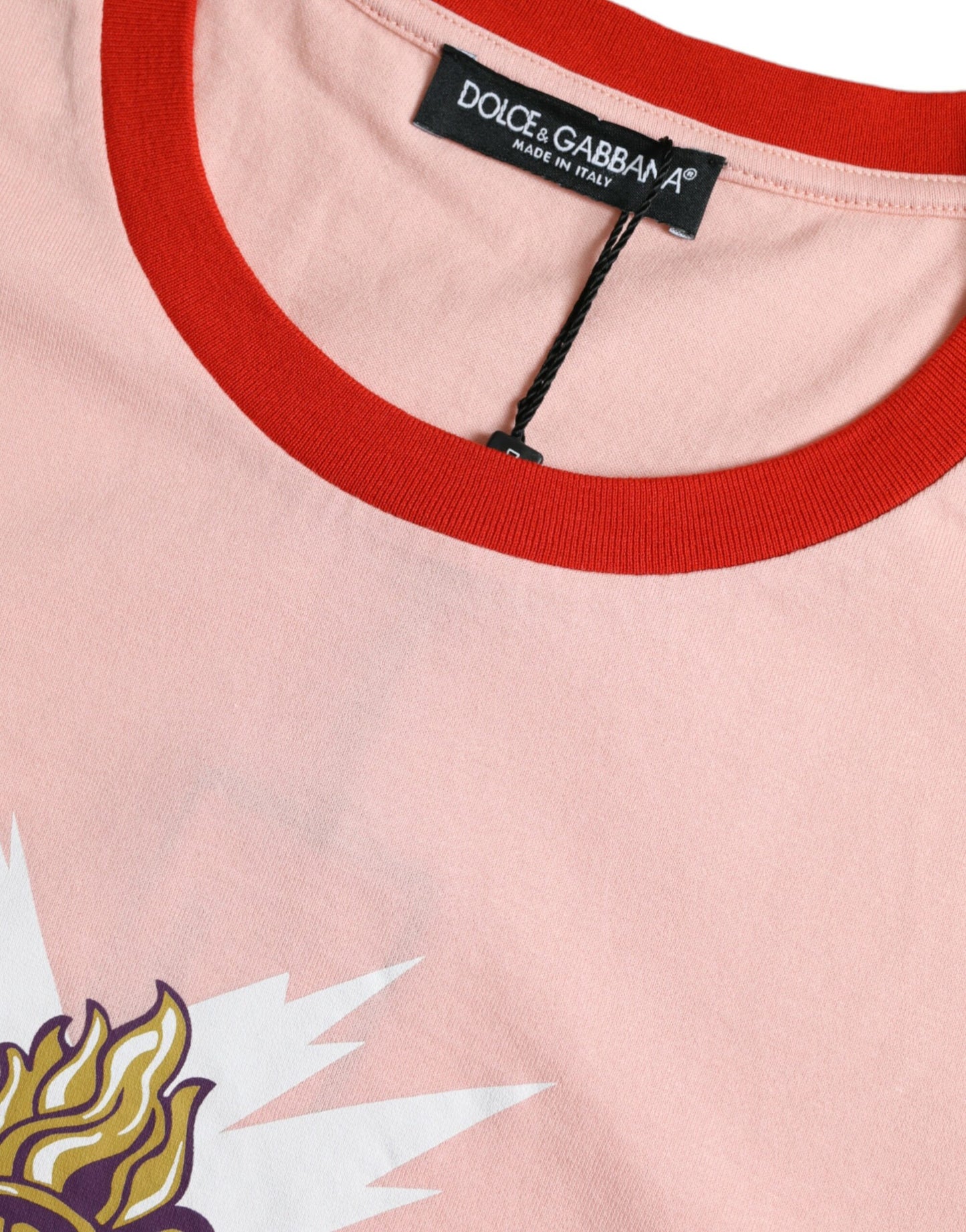 Sacred Heart Cotton Crew Neck Tee