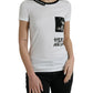 Chic Monochrome Crew Neck Tee