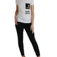 Chic Monochrome Crew Neck Tee