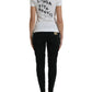 Chic Monochrome Crew Neck Tee