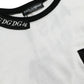 Chic Monochrome Crew Neck Tee