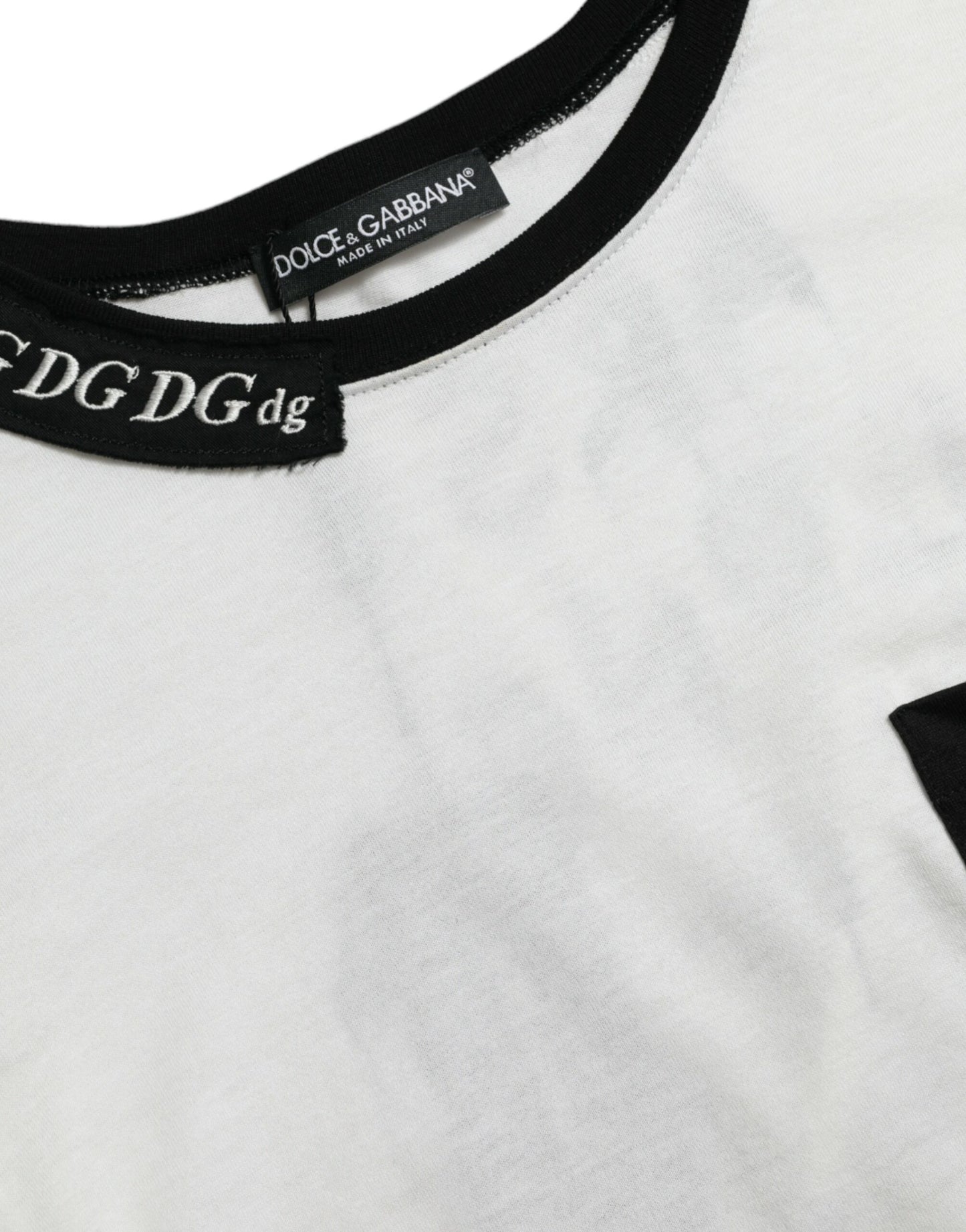 Chic Monochrome Crew Neck Tee