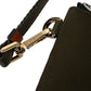 Elegant Dark Green Nylon-Leather Pouch