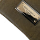 Elegant Dark Green Nylon-Leather Pouch