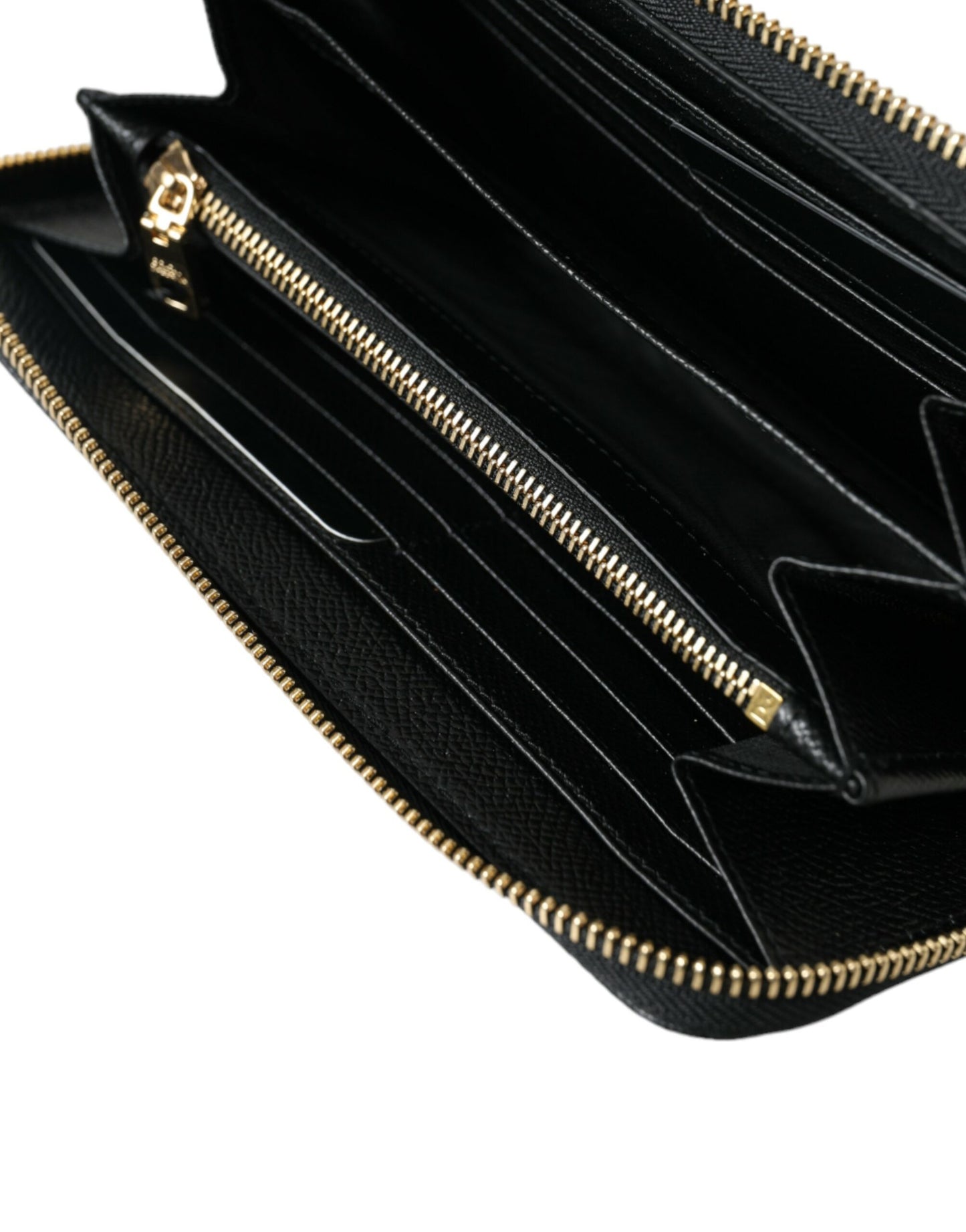 Elegant Continental Leather Zipper Wallet