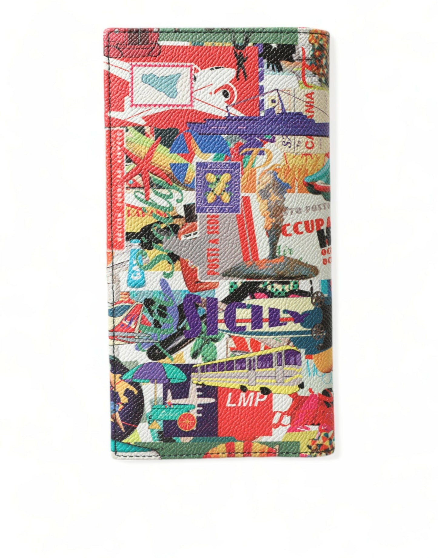 Elegant Multicolor Leather Bifold Wallet