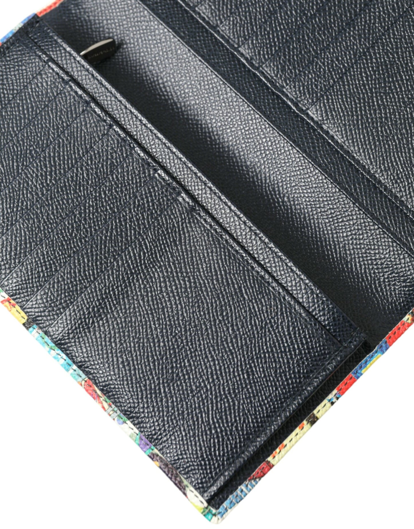 Elegant Multicolor Leather Bifold Wallet