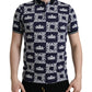Elegant Blue Cotton Polo Tee