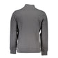 Gray Cotton Men Sweater