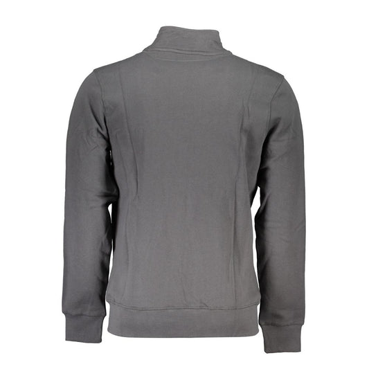 Gray Cotton Men Sweater