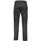 Black Cotton Men Trouser