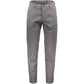 Gray Cotton Men Trouser