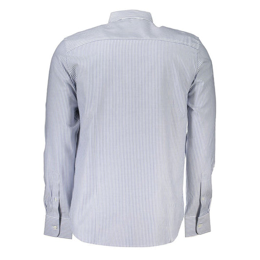 White Cotton Men Shirt