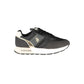 Black Polyester Women Sneaker