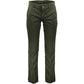 Green Cotton Men Pant