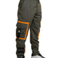 Elegant Cargo Cotton Blend Joggers