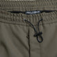 Elegant Cargo Cotton Blend Joggers