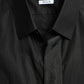 Elegant Black Slim Fit Dress Shirt